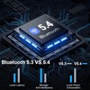 Wireless Earbuds, Bluetooth 5.4 Headphones Deep Bass Stereo, in-Ear Earphones