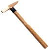WEDO Copper Scaling Hammer,Chipping Hammer with Woodeng Handle,150g,13''330mm