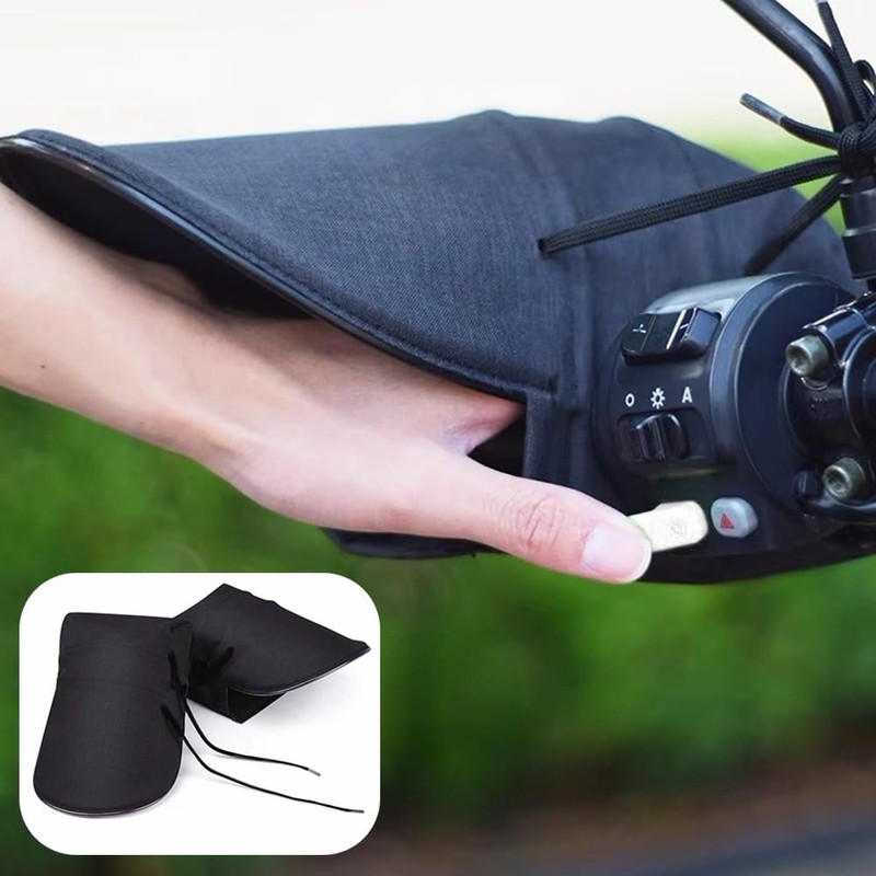 Itisyou Bicycle Steering Wheel Cover Waterproof Bike Steering Wheel Cover