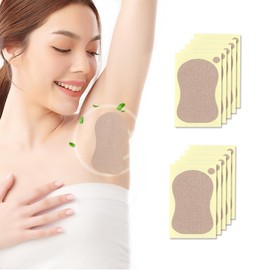 LIANHATA Underarm Sweat Pad, Sweat Pad, Antibacterial, Deodorization, High Sweat Prevention, Prevents Fading, Deodorization, Deodorizing Sheet, Easy to Apply, Moisture Absorption, Quick Drying, Skin