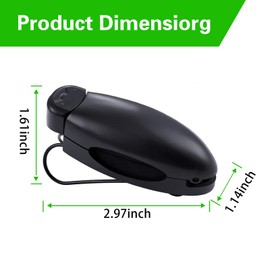 Crynod 2 PCS Car Visor Sunglass Holder, 2.9IIn x 1.1In Sponge Plasitc Multifunctional Vehicle Storage Clip Accessories, Universal Durable Automotive Eyeglasses Mount for Truck SUV Car (Black)