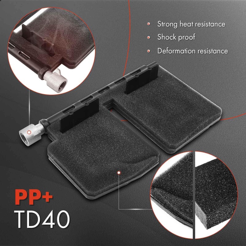 A-Premium HVAC Heater Blend Door Repair Kit Compatible with Dodge