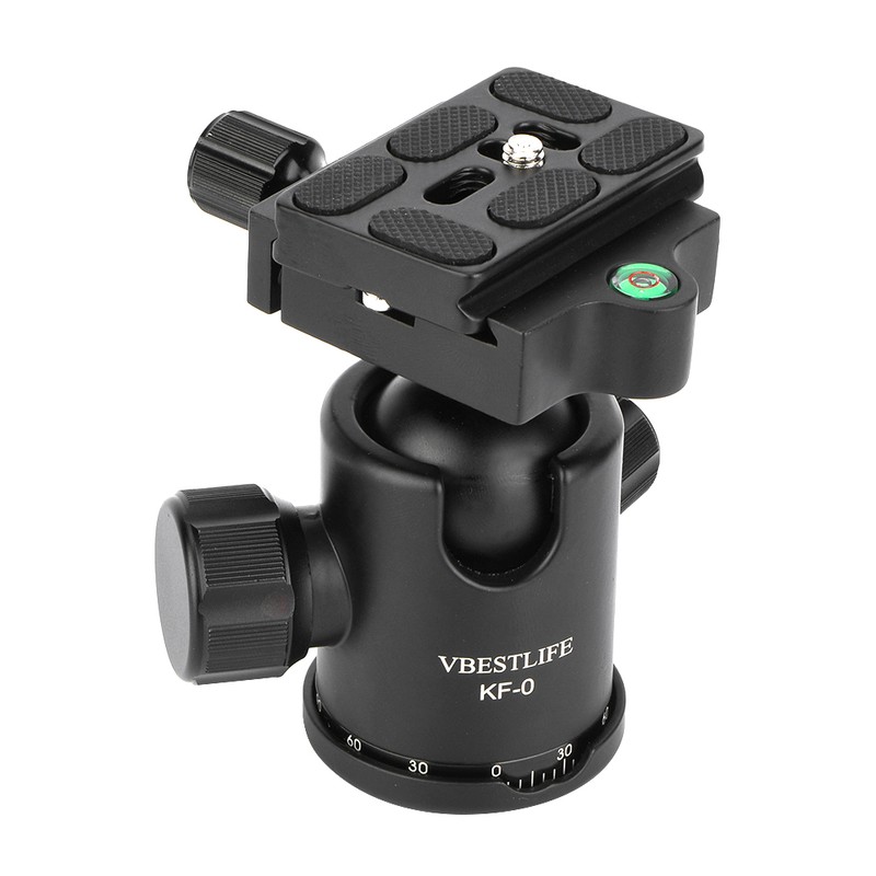 VBESTLIFE Magnalium Mini Tripod Ball Head Mount Stand with Quick