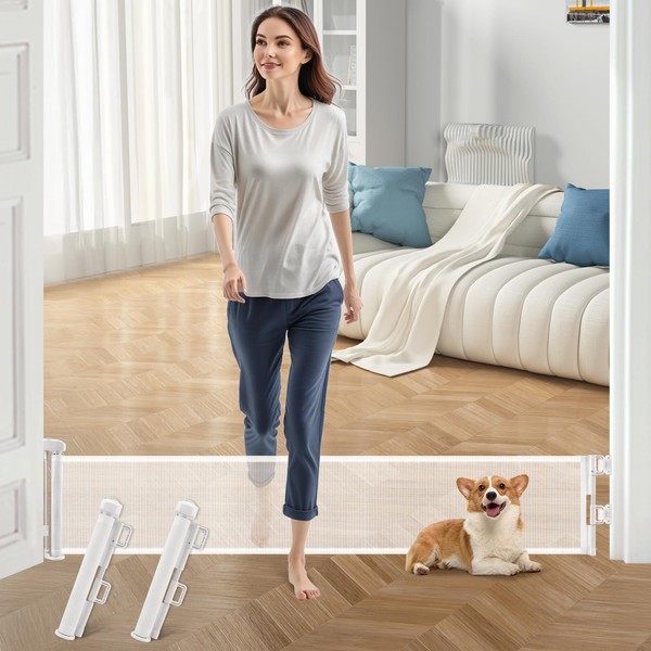 Crazydeer 2 Packs Set 14" Tall Short Dog Gate to