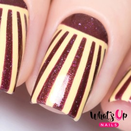 Whats Up Nails Sunrise Stencils for Nails, Nail Stickers, Nail Art, Nail Vinyls