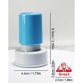 YQBOOM Tru Stamps Self Inking Stamper for Tru 2024 Rubber Stamp for Business Office Supplies