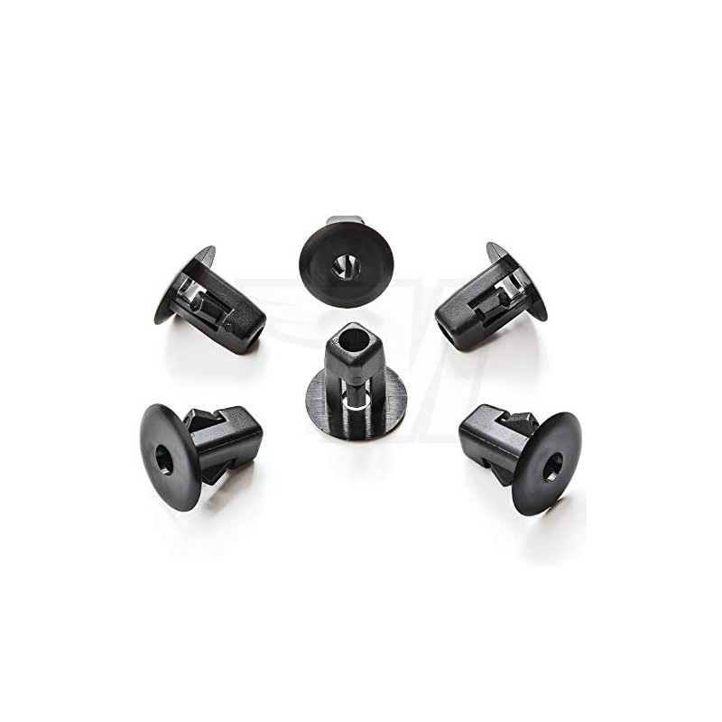 10 x wheel arch mounting clips, 6822QP