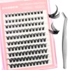 DAODER Self Adhesive Eyelash Clusters Wispy Natural Look No Glue