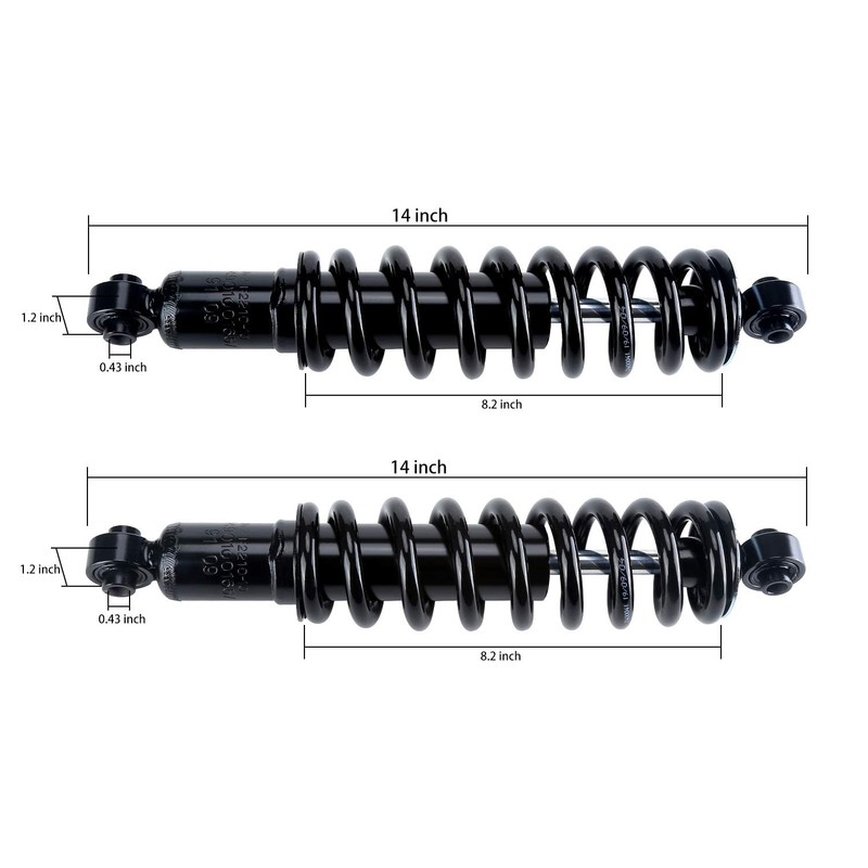 10L0L Golf Cart Rear Shock Absorbers Kit for Yamaha G29