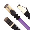 Duronic CAT8 PE 1 m Ethernet-Kabel | 40 Gbps Netzwerkabel