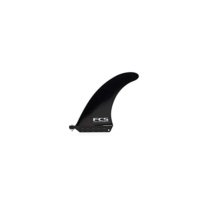 FCS Connect 8" Glass Flex Longboard Fin - Black