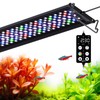SEAOURA LED Aquarium Light, 24/7 Custom Timer, Power-Off Memory,7-Row LED