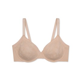 Warner's Women's Simply Perfect Underarm-Smoothing Unlined Underwire Bra WRW251UU05, Toasted Almond