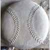 Baseball Plastic Craft Mold to use to Make into Concrete