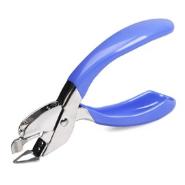 Sinzau Staple Remover, Office Staple Puller Tool, Hand Held Convenience Blue