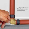 Supply Giant QYMO0100-OM x PEX 90 Degree Elbow Barb Pipe