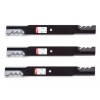 Hustler 72" Cut Gator G3 Mulching Mower Blades 602857, 602857X,