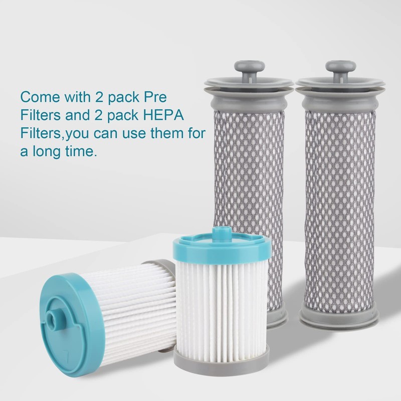 Replacement Filter Kit Compatible with Tineco A10 Hero/Master, A11 Hero/Master,