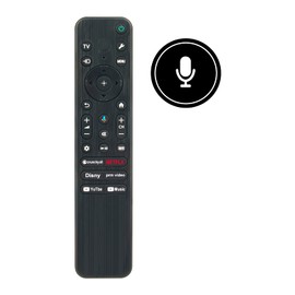 AULCMEET RMF-TX811U New Replacement Voice Remote Control fit for Sony 2023 Models 4K HDR LED Smart TV X77CL Series KD-75X77CL KD75X77CL KD-85X77CL KD85X77CL KD-55X77CL KD55X77CL