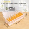 PAVSTINE Cable Organiser Box, Pack of 2, Cable Box, Plastic,