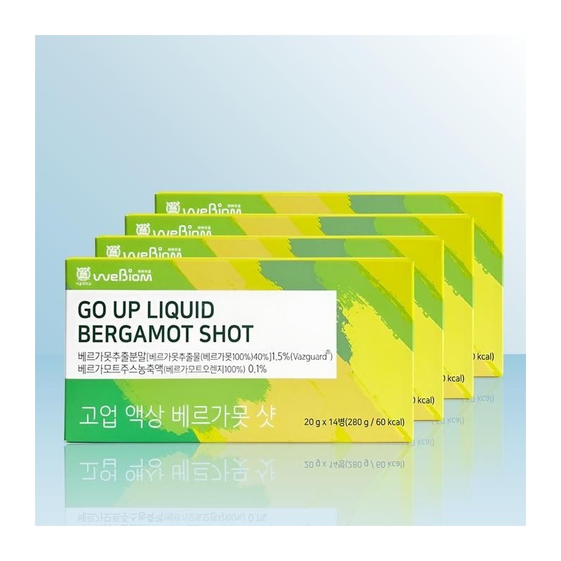 stomach biome Webiome Goup Liquid Bergamot Shots (20g x 14