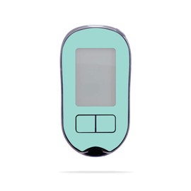 MightySkins Skin Compatible with Accu-Chek Aviva Plus - Solid Seafoam | Protective, Durable, and Unique Vinyl Decal wrap Cover | Easy to Apply, Remove, and Change Styles | Made in The USA