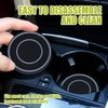 RGOAANC 2PCS Car Cup Holder Coaster, Car Interior Cup Holder