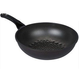 3D Marble Non-Stick, Non-Scratch Coating Wok Pan. (Made in Korea). (32cm)