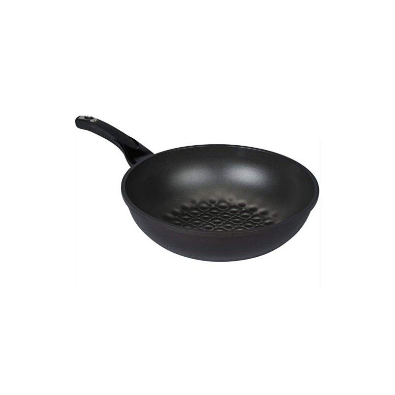 3D Marble Non-Stick, Non-Scratch Coating Wok Pan. (Made in Korea).