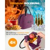unycos Cooler Bag for Lunch, Thermal Bag with Insulating Layer,