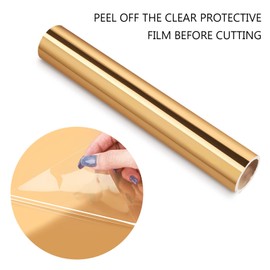 TECKWRAP Chrome Light Gold Adhesive Craft Vinyl Roll 1ftx5ft