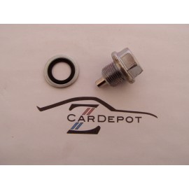 Zcardepot.com Datsun 1970-83 240Z 260Z 280Z L24 L26 L28 Engine Magnetic Oil Drain Plug NEW 072