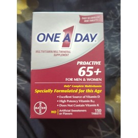 One A Day Proactive 65+ Multivitamins, 150 Count (3 Pack)