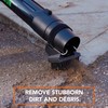 Blower Brush Universal Leaf Blower Attachment – Effortlessly Clear Debris