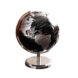 MaT store Globe Stylish Interior Antique World Map Geography Object Model (Black)