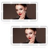 2PCS Car Sun Visor Vanity Mirror with 3 Light Modes