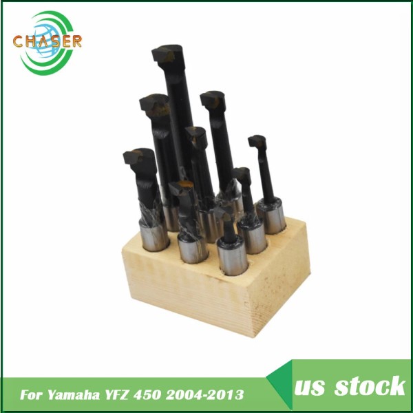 ALL-CARB 9 Pack Precision 1/2" Boring Bar Set Carbide Tipped