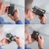 DONBOLSO® Flip Wallet, Vintage-black, mit Münzfach,