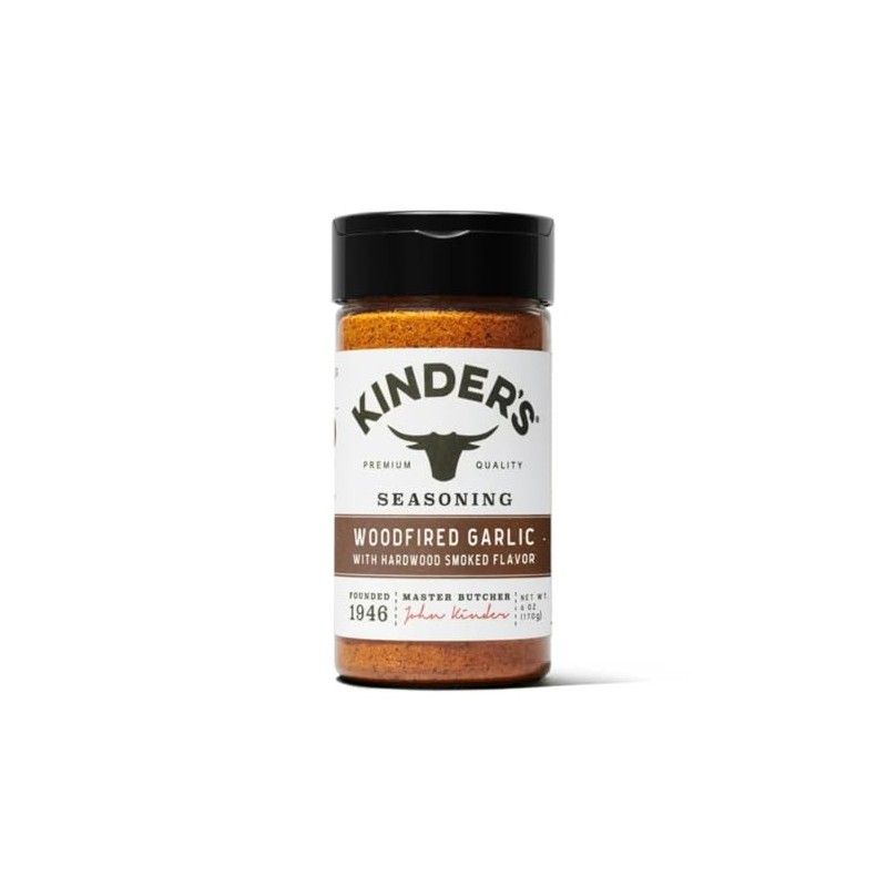 Generic Kinders Woodfired Garlic Seasoning, 6oz (3)