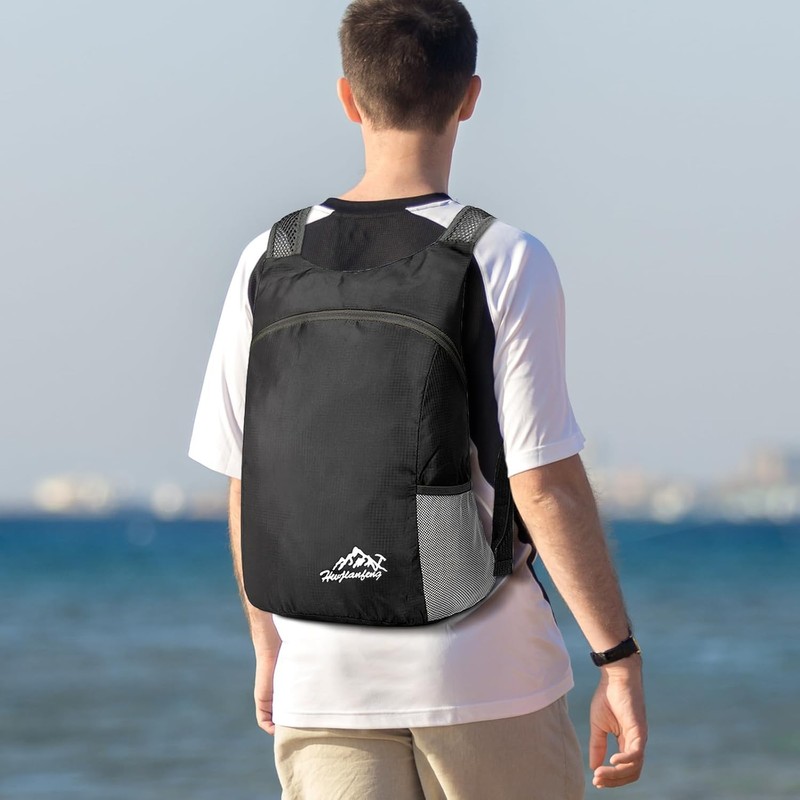 WADY Ultra Lightweight Foldable Hiking Backpack - Water Resistant Light