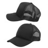 Man Baseball Cap Breathable Mesh Sun Protection High Top Adjustable