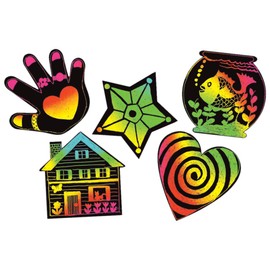 Melissa & Doug Melissa and Doug Scratchin' Shapes - Fun Shapes Group Pack