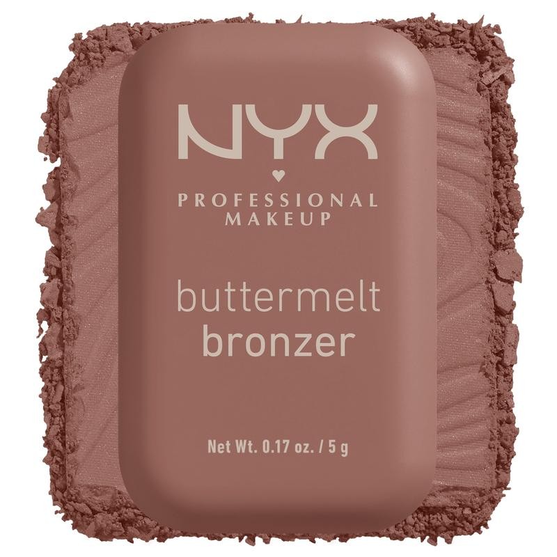 Buttermelt Bronzer, Natural Finish Pressed Powder Bronzer, NYX Professional Makeup:_Butta