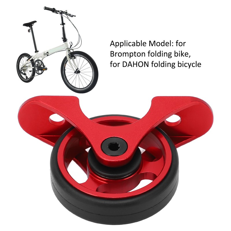 MEIJUN Folding Bike Mudguard Bearing Easy Wheel for Brompton Bike