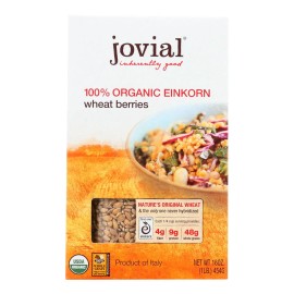 UD_Jovial Organic Einkorn Wheat Berries 16 oz for Case of 12