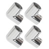 4PCS 2 Way 90 Degree Boat Hand Rail Fitting 25mm