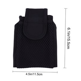 Levemolo Running Arm Bag Elastic Fitness Pouch for Phones Sports Wrist Bag Black s Durable and Anti-Slip Design for Exercise and Outdoor Activities