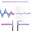 Sovvid Guitar Cable 6FT Instrument Cable Guitar Cord Electric Guitar