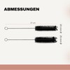 fancility® 2 x Cleaning Brush for Brewing Units for Fully