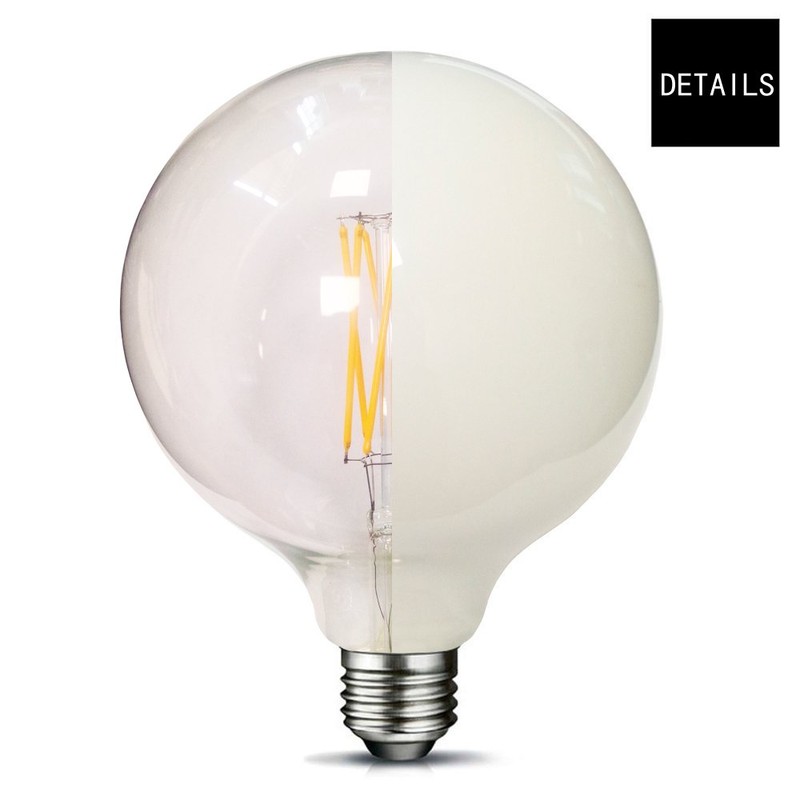 MRDENG E26 LED Dimmable Light Bulbs 100 Watt Equivalent,Large G40(G125)